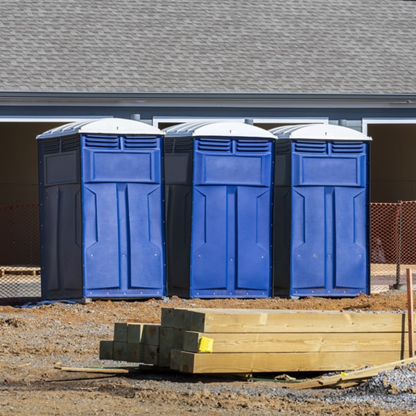 how can i report damages or issues with the porta potties during my rental period in Sag Harbor NY